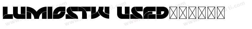 LumiosTW Used字体转换